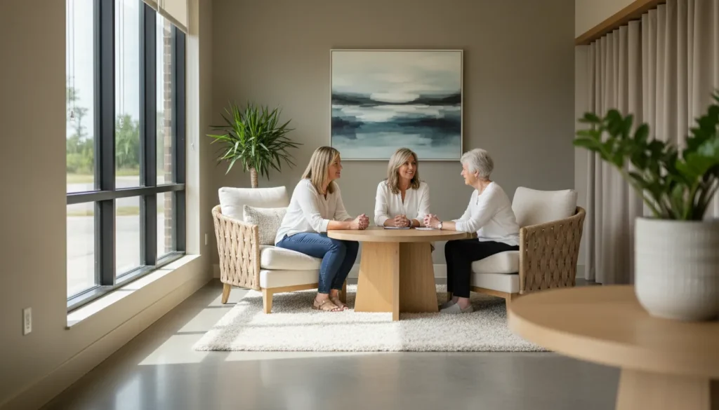 Memory care family consultation showing why consistent follow-up and clinical reassurance matter