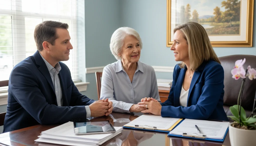 Memory care intake assessment evaluating resident acuity level