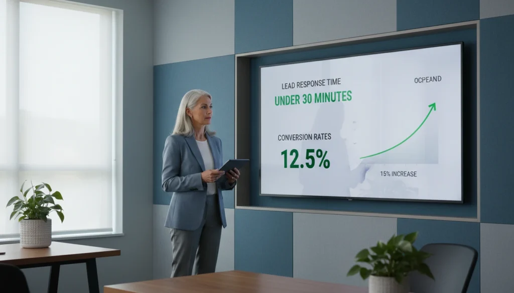 Memory care lead scoring model and CRM qualification workflow for prioritizing high-intent prospects
