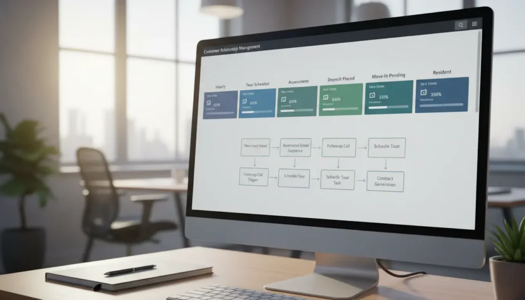 Senior Living CRM Workflows and Admissions System